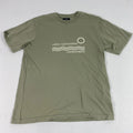 Mads Norgaard Shirt Mens Large Green Copenhagen Graphic Tee Two Tee 201407