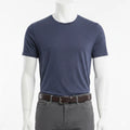 Blaq Melbourne Shirt Mens Medium Heather Blue Basic Everyday Casual Neutral