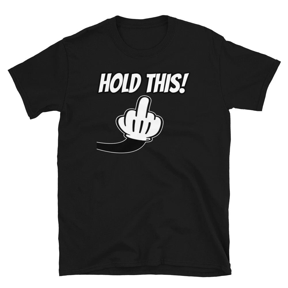 Middle Finger T Shirt Funny Sarcastic Attitude Unisex Shirt Cool T Shirt