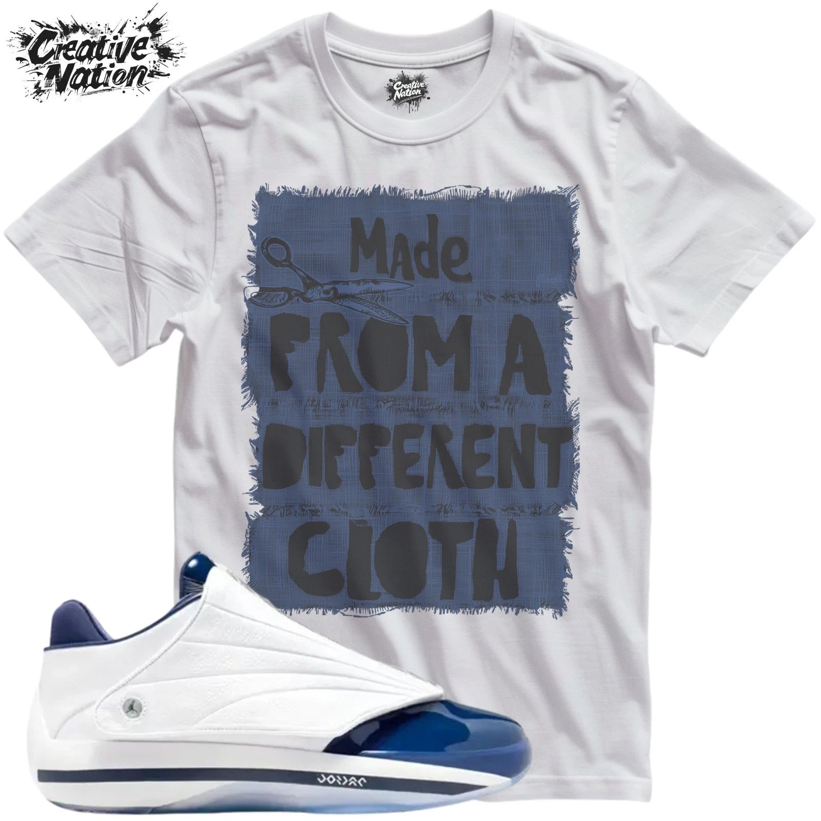Shirt To Match 40-16 Midnight Navy Unisex Tee Sneaker Shirt Gym Shirt