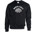 Monte Carlo Monaco Est 1866 Gift Tee Des Crewneck Sweatshirt