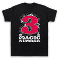 3 is the Magic Number De La Classic Retro Rap Hip Hop Soul Mens & Womens T-shirt