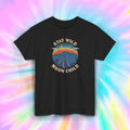 Stay Wild Moon Child T-Shirt Retro Boho Cosmic Hippie Tee S-5XL
