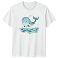 Cute Whale T-Shirt Ocean Life Gift For Him And Her