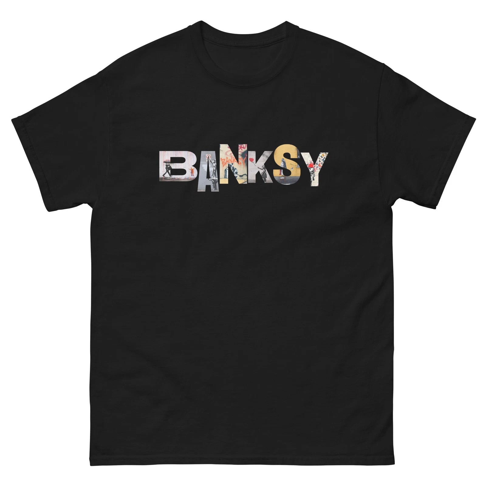 BANKSY - Street Art - Streetwear Aesthetic Design Classic Tee