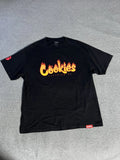 Cookies SF Black Flame Logo Graphic  Tee Shirt XL  Urban Fashion Street Wear