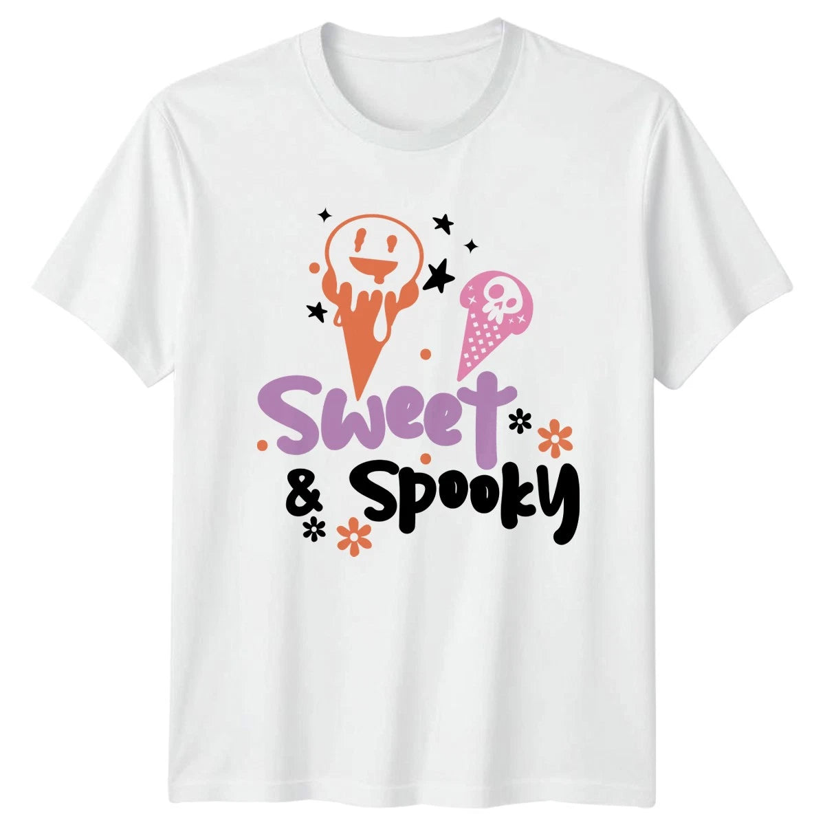 Sweet And Spooky T-Shirt Cute Halloween Kawaii Halloween Gift For Him And Her