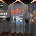 Vtg 90s Dale Earnhardt Winston Cup Champion Faded Distress Shirt XL NASCAR
