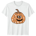 Cute Star Pumpkin T-Shirt Halloween Jack O Lantern Gift For Him And Her
