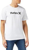 Hurley Men's Evd Wash Core OAO Solid Tee T-Shirt white