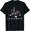 Cool Chess Checkmate Novelty Graphic T-Shirts & Cool Designs T-Shirt Small