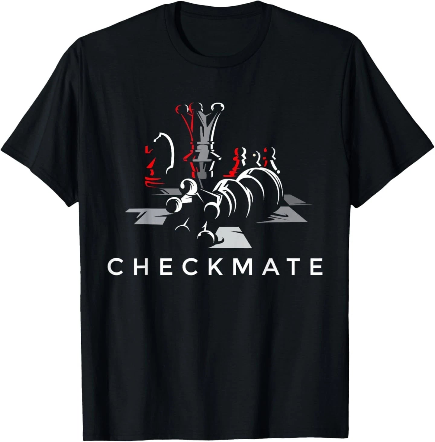 Cool Chess Checkmate Novelty Graphic T-Shirts & Cool Designs T-Shirt Small