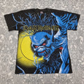 Iron Maiden Eddie T Shirt Metal Band Size Large Graphic Print Fear Of The Dark