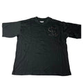 Allegory Galactic Rodeo Studded Patch Black Graphic T-Shirt Mens Medium Boxy Fit