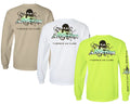 Salt Addiction Saltwater Octopus Fishing Long Sleeve T Shirt Cotton