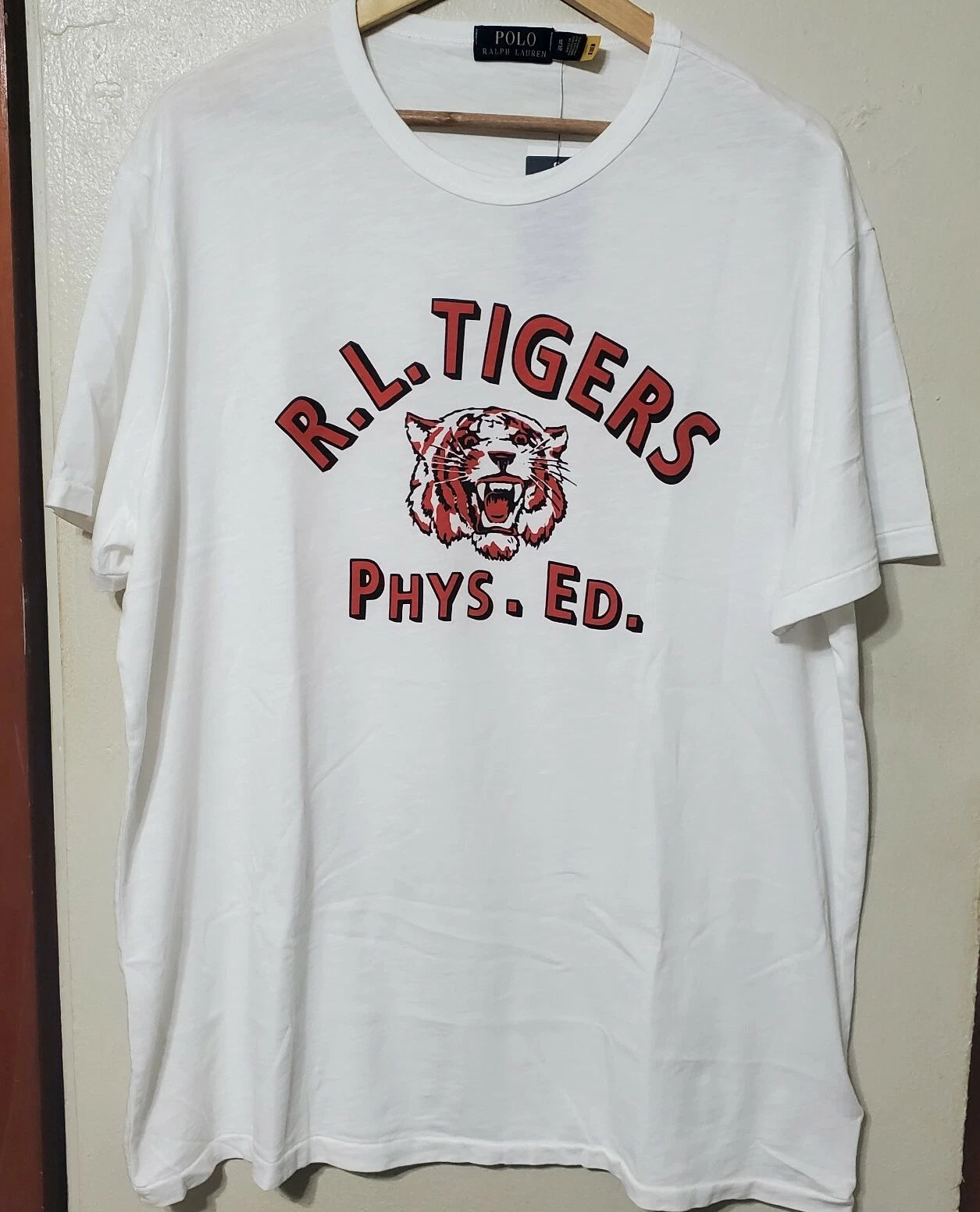 Polo Ralph Lauren RL Tigers Phys Ed Shirt size xxl