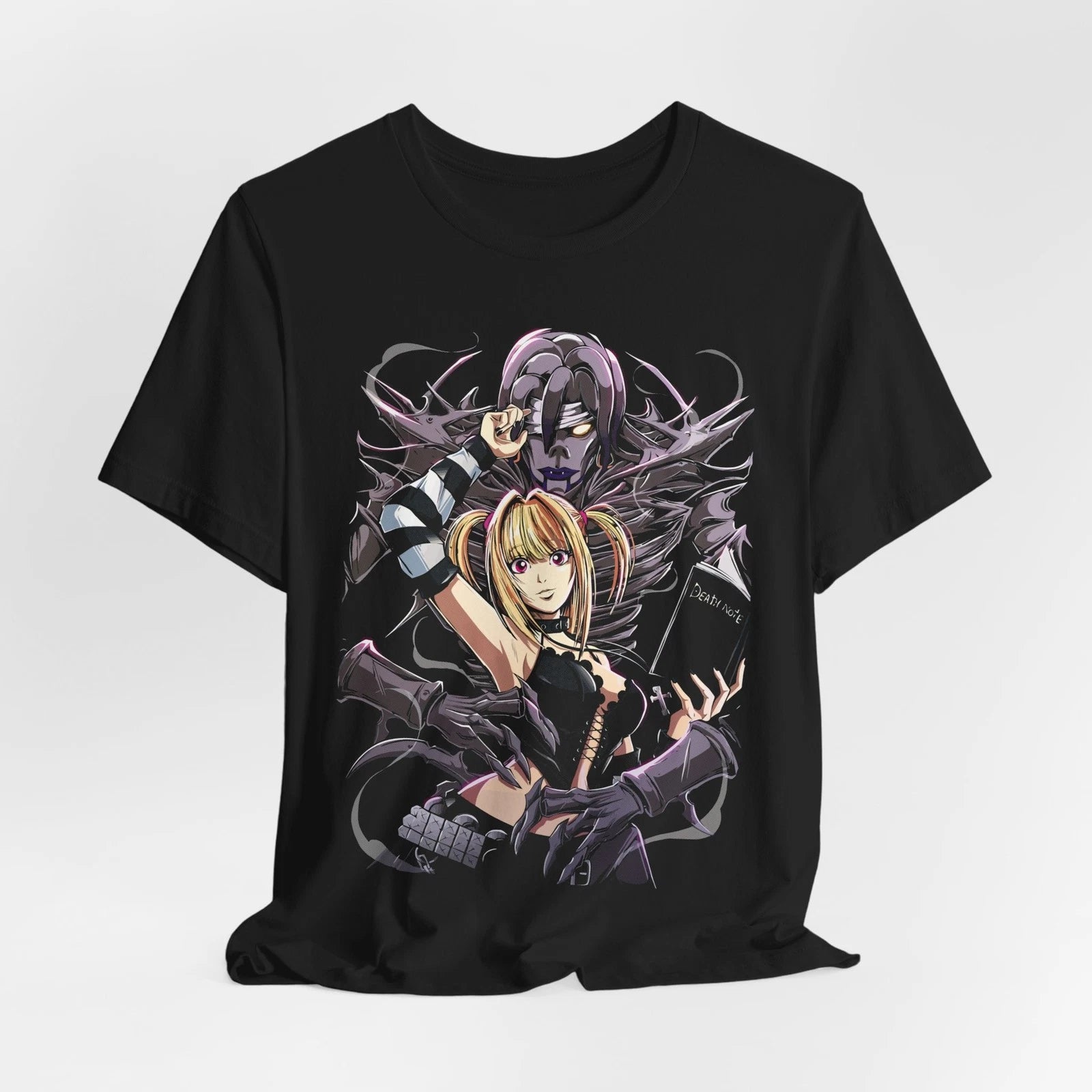 Misa Amane & Ryuk anime graphic Tee | Death Note inspired shirt