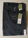 Men's V Neck Gray T Shirts " Lot of 2" Size Medium - Goodfellow - Short Sleeve