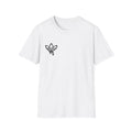 Dripping Trefoil Logo T-Shirt | Minimal Chest Patch, Streetwear