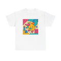 Unisex Adult T Shirt Vintage 90s Style Platypus Whacky Post Modernism Retro NEW