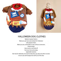 Halloween Dog T Shirt Fashionable Interesting Skull Pattern Puppy T Shirt For P