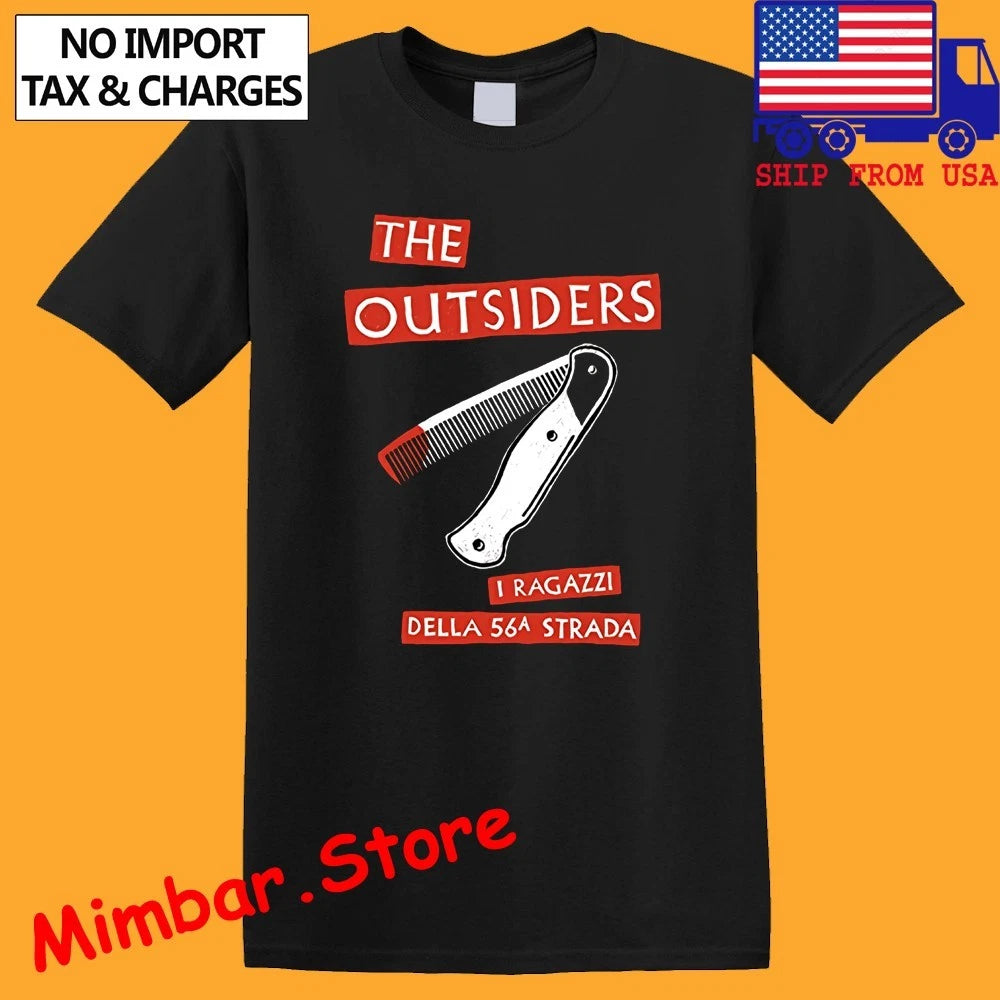 The Outsiders I ragazzi della 56ª strada Men's Black Size S-5XL