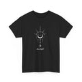 Lunar light Unisex Graphic T-shirt, Minimalist Clothing, Moonlight Shirt