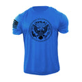 Distressed USA Eagle Flag T-Shirt Patriotic American Tee