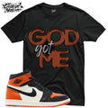 Shirt To Match 1 Shattered Backboard Unisex Tee GOD Got Me Shirt Sneaker Shirt