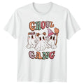 Ghoul Gang Womens T-Shirt Cute Ghost Halloween 2026 Gift For Her
