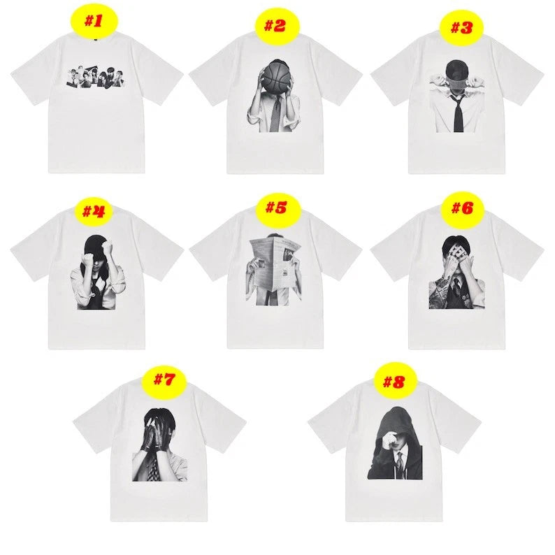 Vintage Bangtan Shirt, Retro Black & White Aesthetic Shirts, Gift Fan
