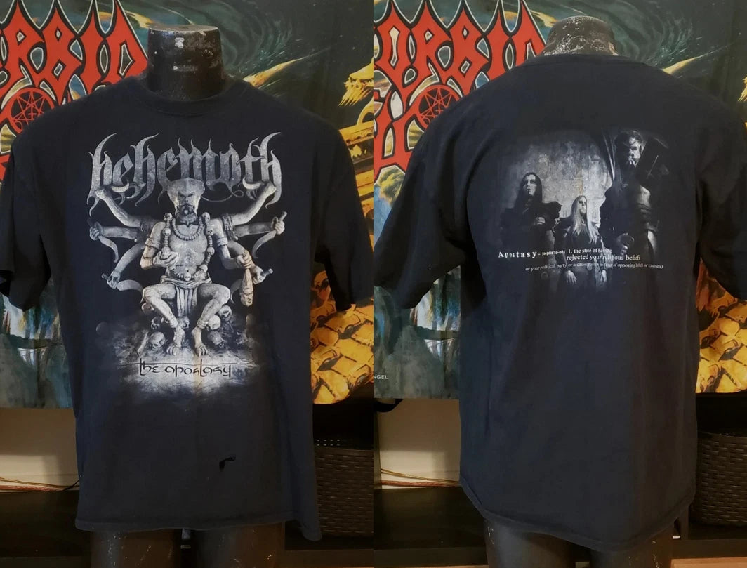 2 Sides Behemoth Rock Tour Logo short sleeve