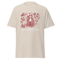 Fashion Girl Aesthetic Shirt, Pink Dusty Line Art Tee, Modern Style T-Shirt
