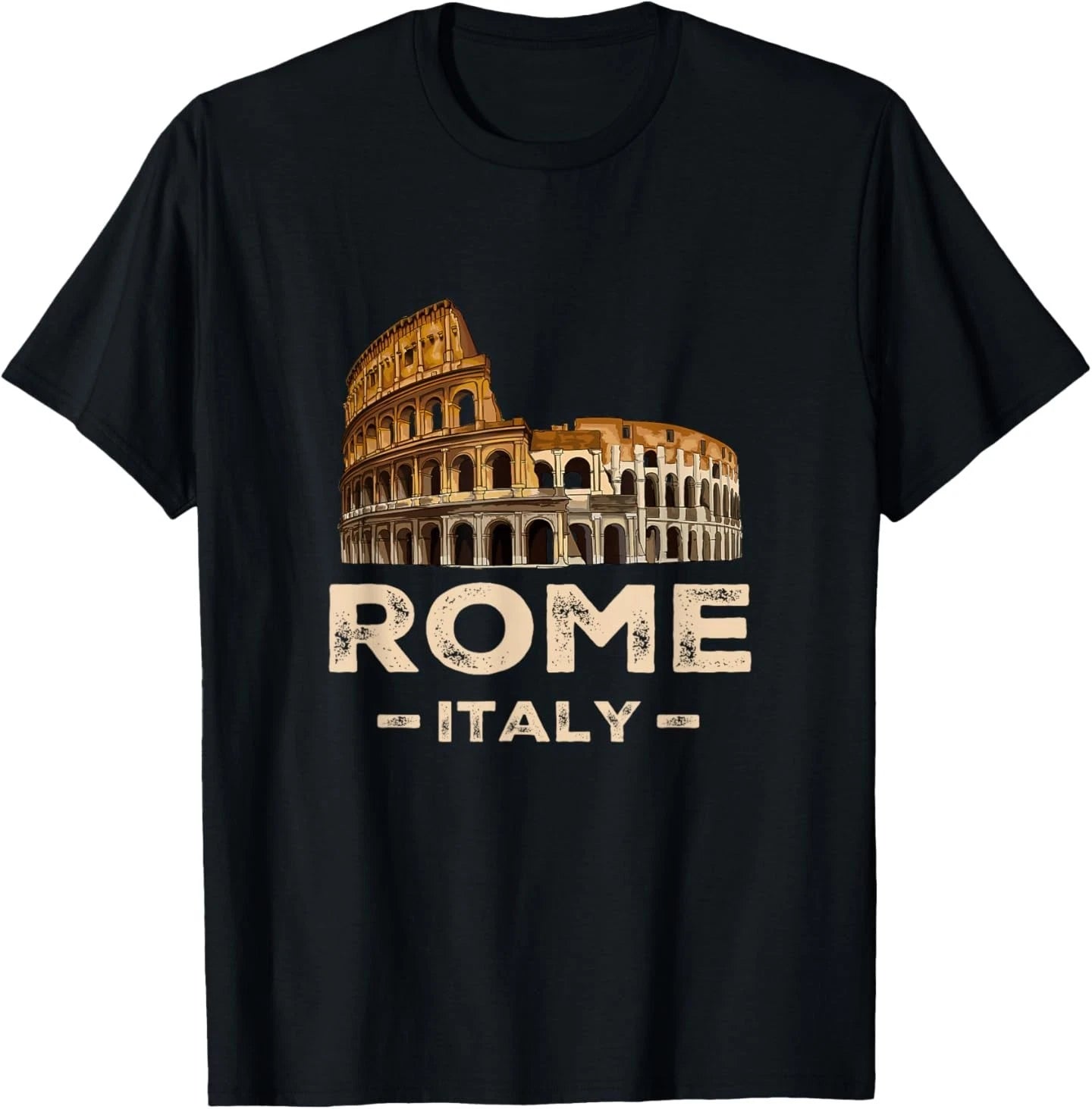 Cool Vintage Roma Italia Colosseum Souvenirs, Rome Italy T-Shirt
