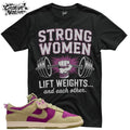 Shirt To Match Dunk Low Retro SE Viotech Dusty Olive Unisex Tee Gym Shirt