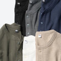 UNIQLO Waffle Henley Neck Long-Sleeve T-Shirt