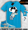 Shirt To Match AJ 1 High UNC Reimagined Sneaker Matching Tee Joe Cool T-Shirt
