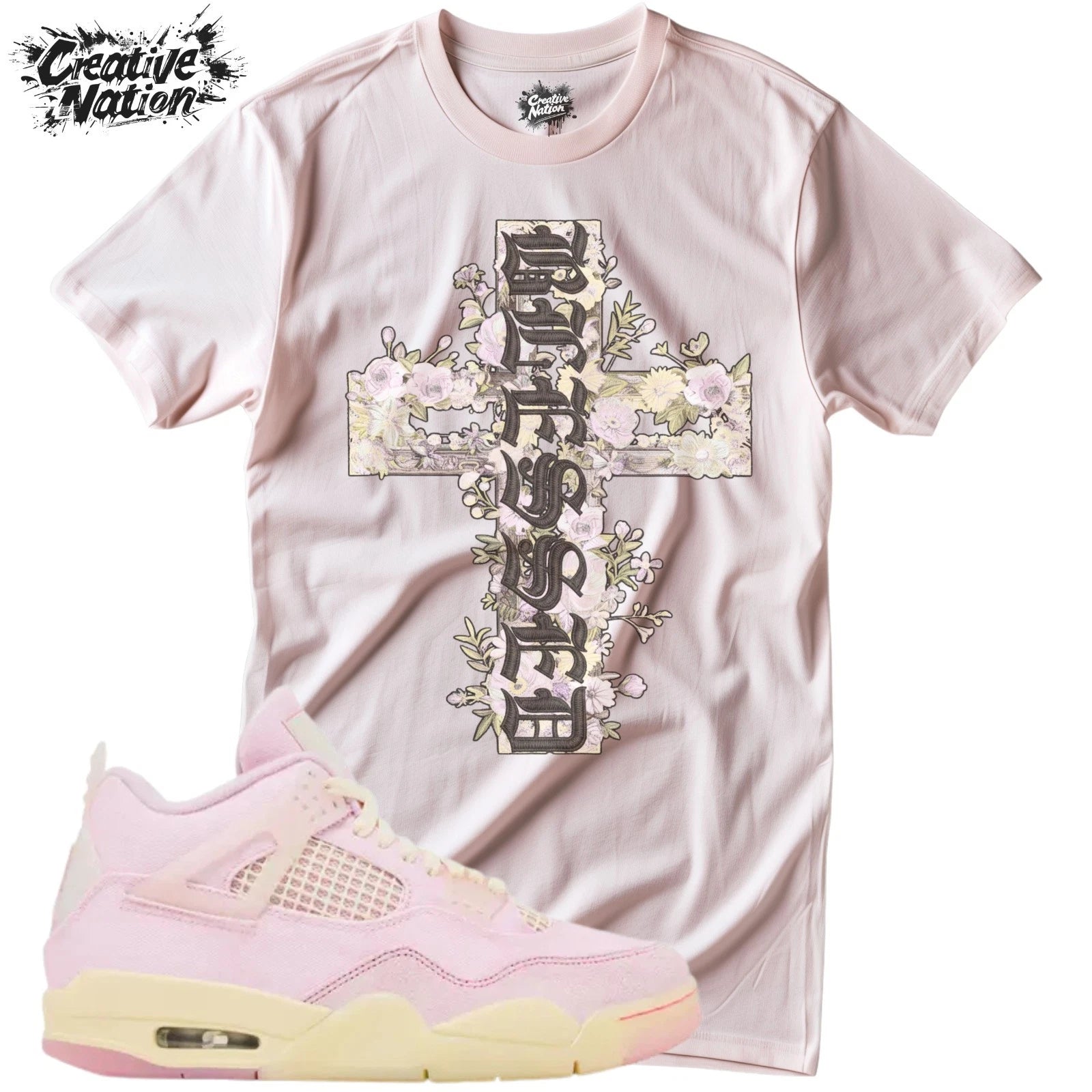 Shirt To Match 4 Unisex Tee Sneaker Shirt Blessed Shirt For Sneaker Tee