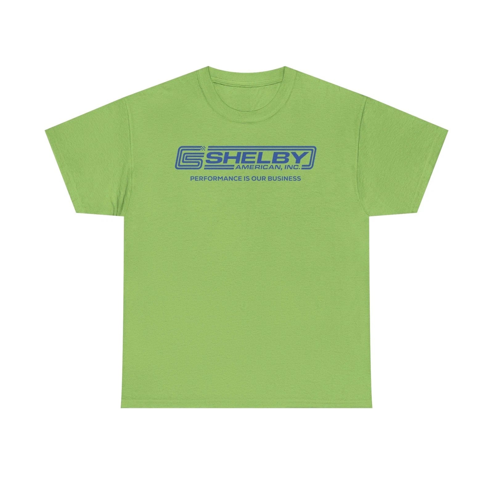 Shelby American Inc Performance Is Our Business Cobra Logo T-shirt
