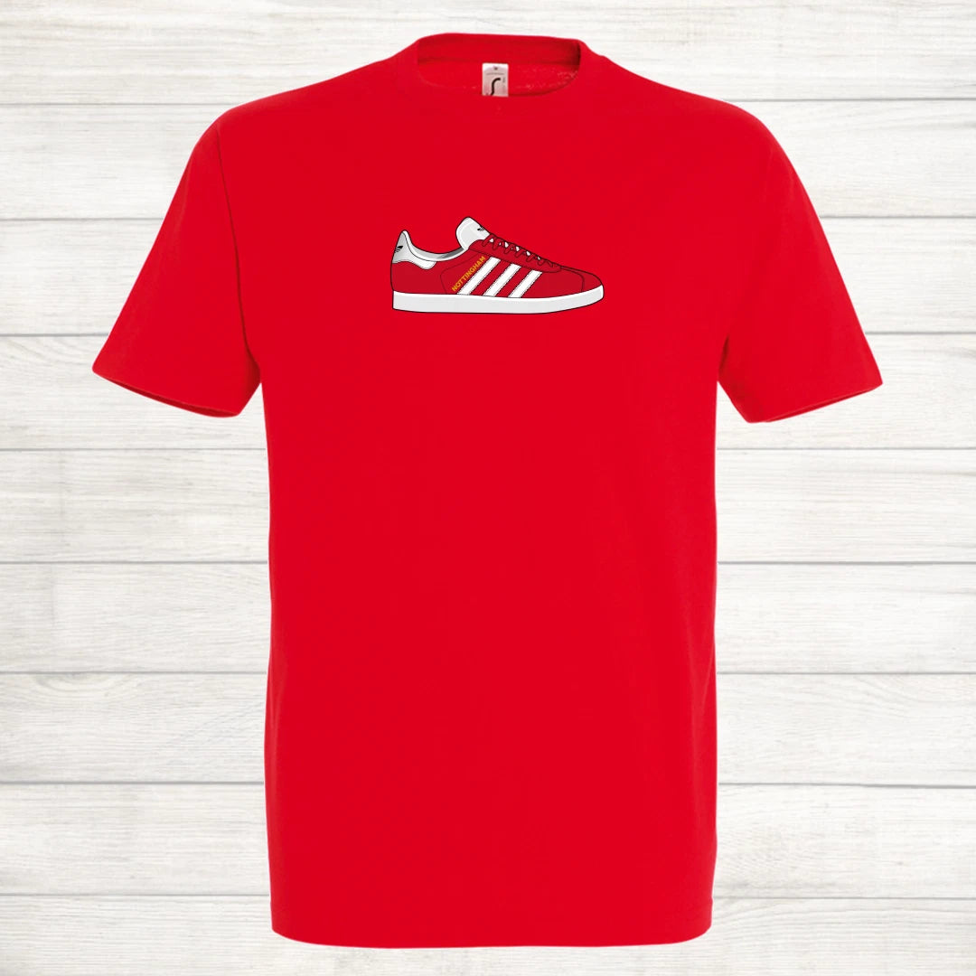 Gazelle Nottingham Forest Football T Shirt The Reds City Ground Top Trainer