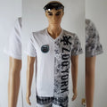 ZOO YORK ORIGINAL MODERN TSHIRTS MENS REGULAR FIT V-NECK NECK SHORT SLEEVE SZ XL