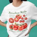 San Marzano Tomato T Shirt, Cute Italian Tomato Tee
