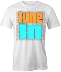 Tune In Tee Short-Sleeved Cotton CLOTHING FASHION TRENDY S1WCA785