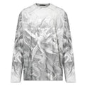 Stampd Angels T-Shirt Men's Large White Gray Graphic Relaxed Long Sleeve FROG430