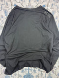 BOSS Designer Minimalist Long Sleeve T-Shirt Black Mens L Regular