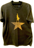 Hamilton Creative Goods T-Shirt Men's LARGE Short Sleeve Graphic Black Gold