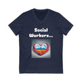 Social Worker V-neck T-shirt