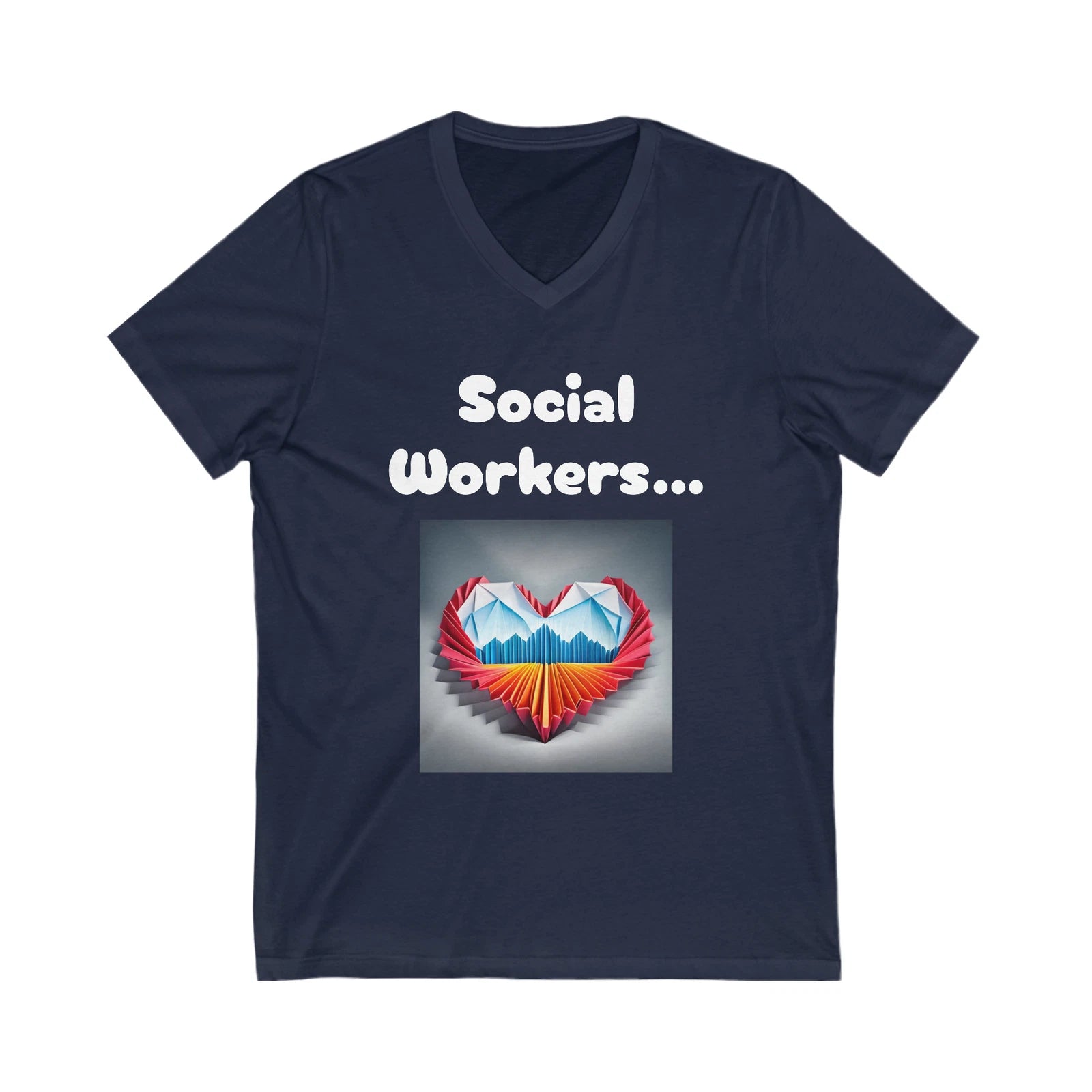 Social Worker V-neck T-shirt