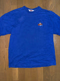 Ben Davis Blue T-Shirt M Graphic Logo Casual Japan