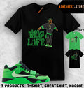 Shirt Matching Travis Jumpman Jack Green Spark Match Sneaker Sneakerhead Tupac
